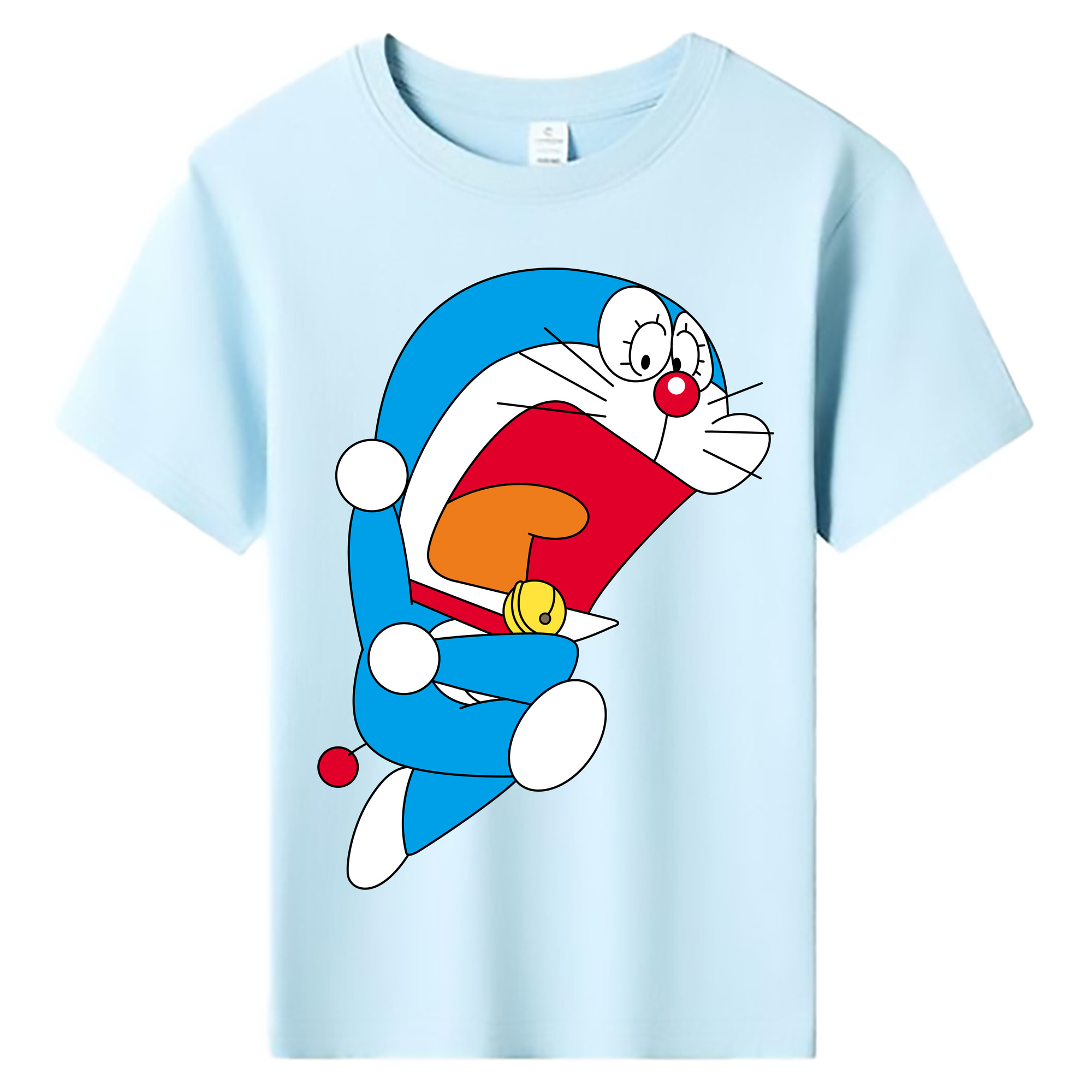 （画像用） ドラえもん Doraemon 綿100％キッズTシャツ（フロントプリント）